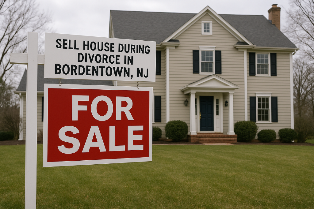 Sell Your House Fast for Cash During a Divorce in Bordentown, NJ