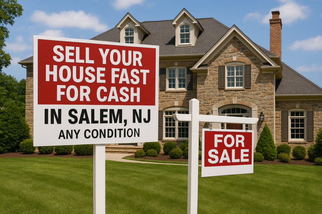 Sell Your House Fast for Cash in Salem, NJ in Any Condition